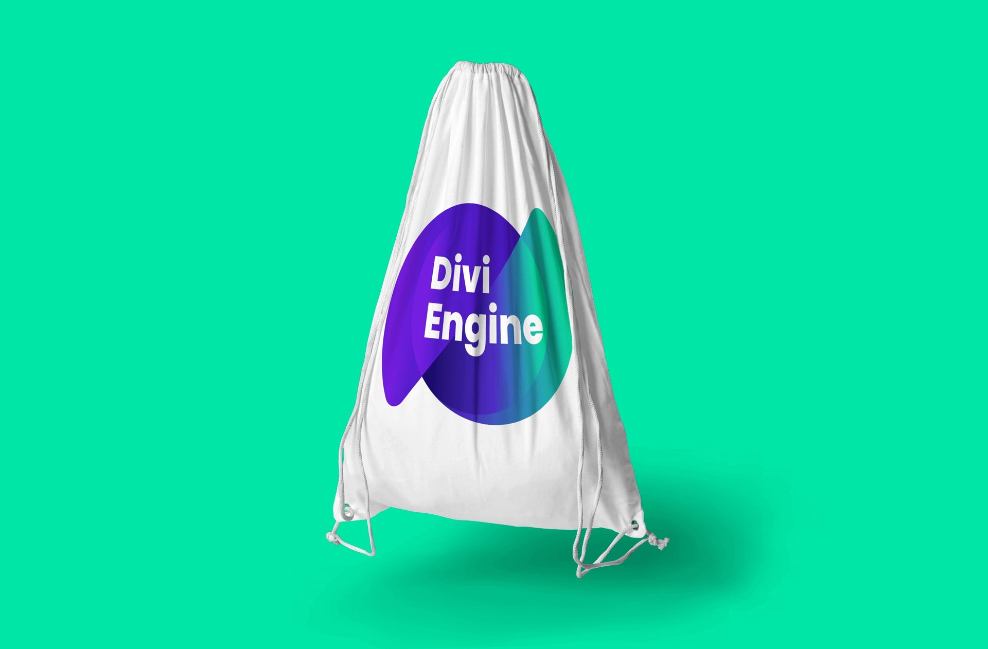 divi engine string bag (big logo) divi engine string bag (big logo)